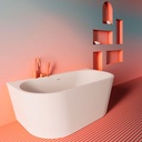 Tina Aidar Semi isla 170x80x57 cm Blanco Mate