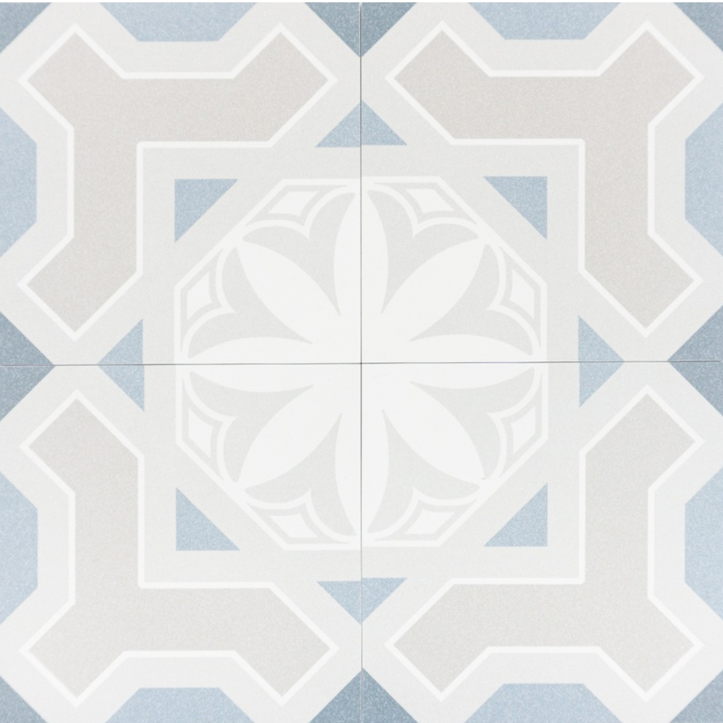 Porcelanato Linden-R Cielo Mate Rectificado 20x20 cm