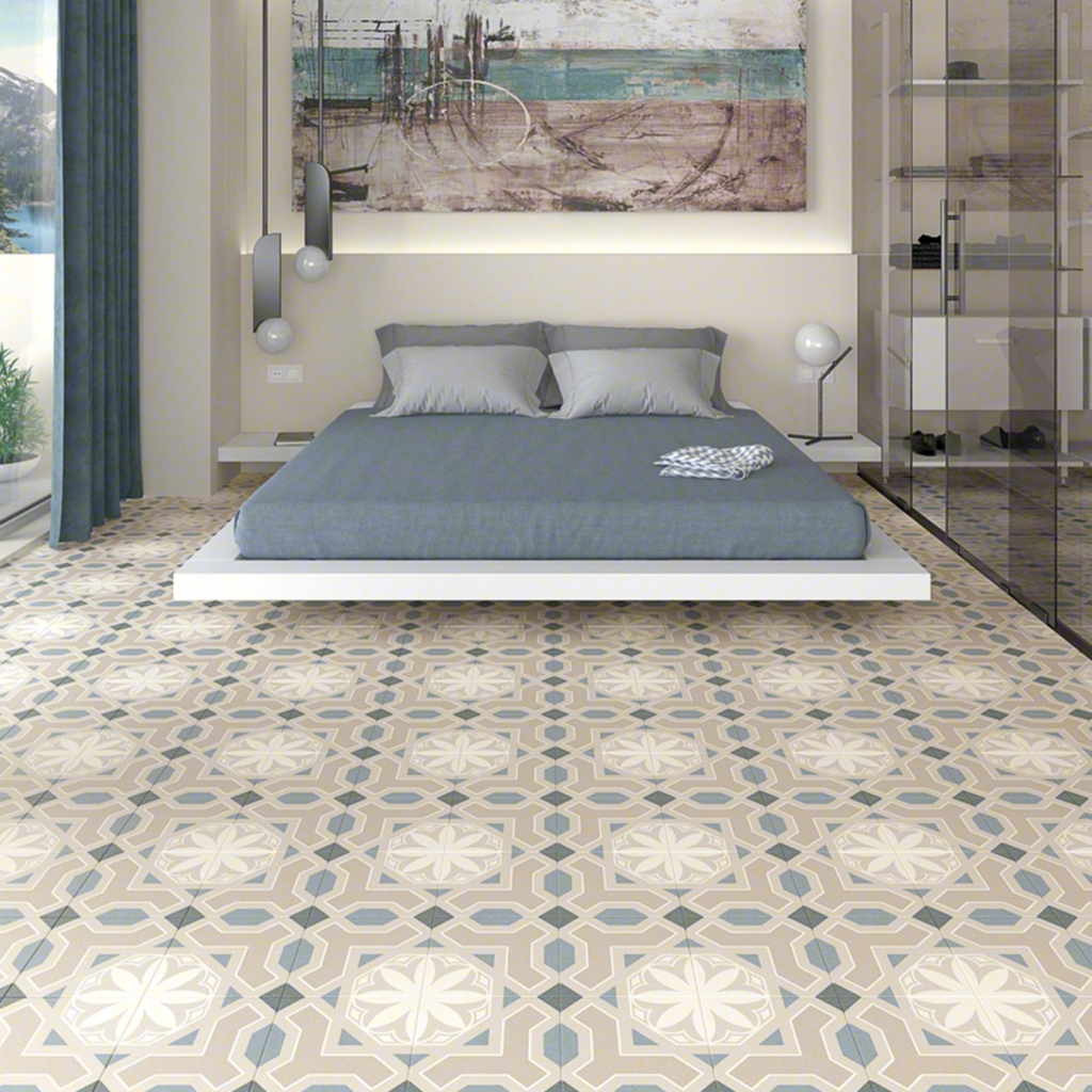 Porcelanato Linden-R Cielo Mate Rectificado 20x20 cm