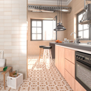 Porcelanato Benaco Beige Mate 20x20 cm
