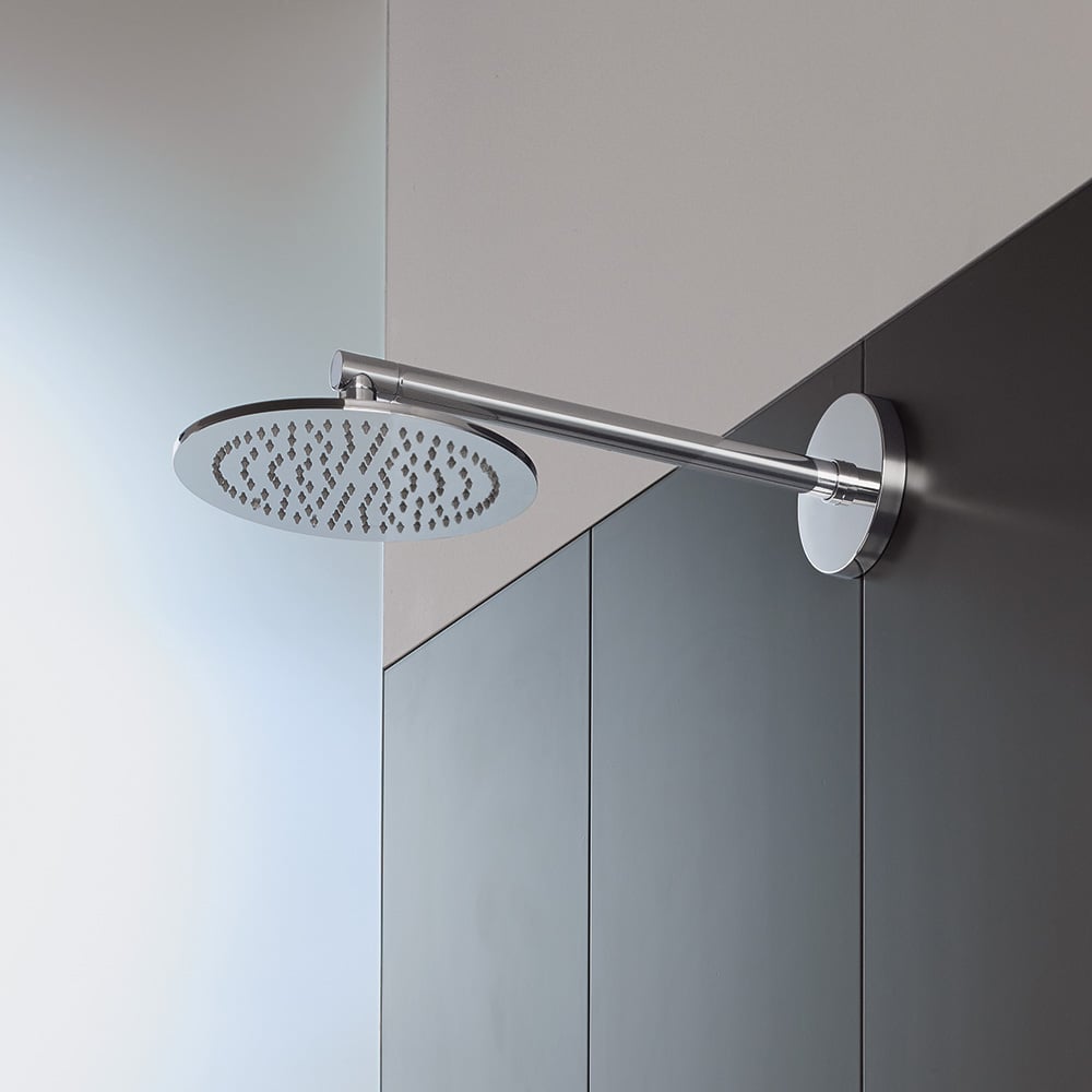Plato de ducha fija Externo Duravit Cromo Brillante Diámetro Ø24 cm
