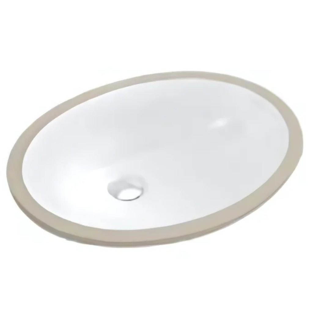 Lavamanos Ovalado Basin Blanco Bajo Cubierta 56x42,5x19 cm