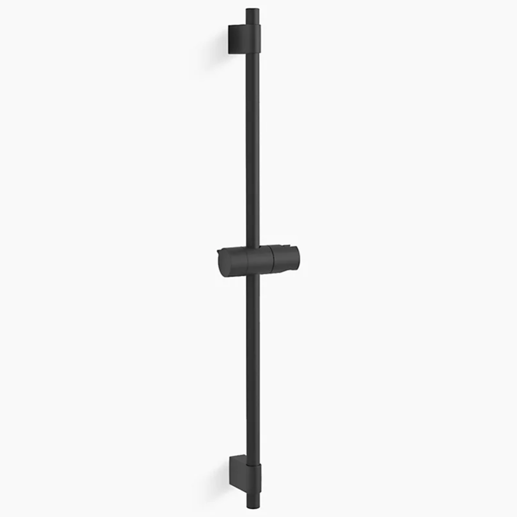Barra de Ducha Deslizante Awaken 69 cm Negro Mate
