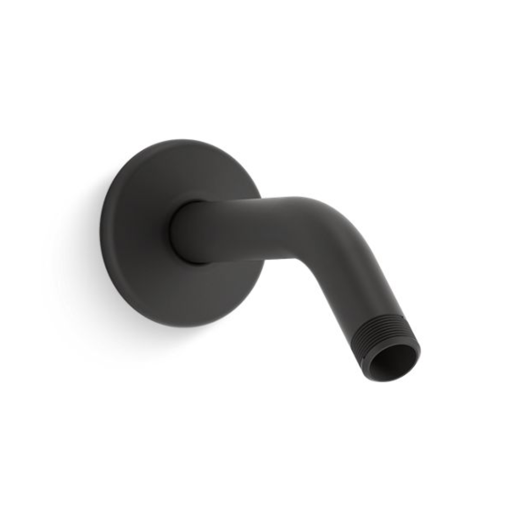Brazo de Ducha a Muro Rain 14.1 cm Negro Mate