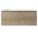 Mueble Suspendido Sofía Roble Provenzal Mate 120 cm 2 Puertas Cubierta Doble