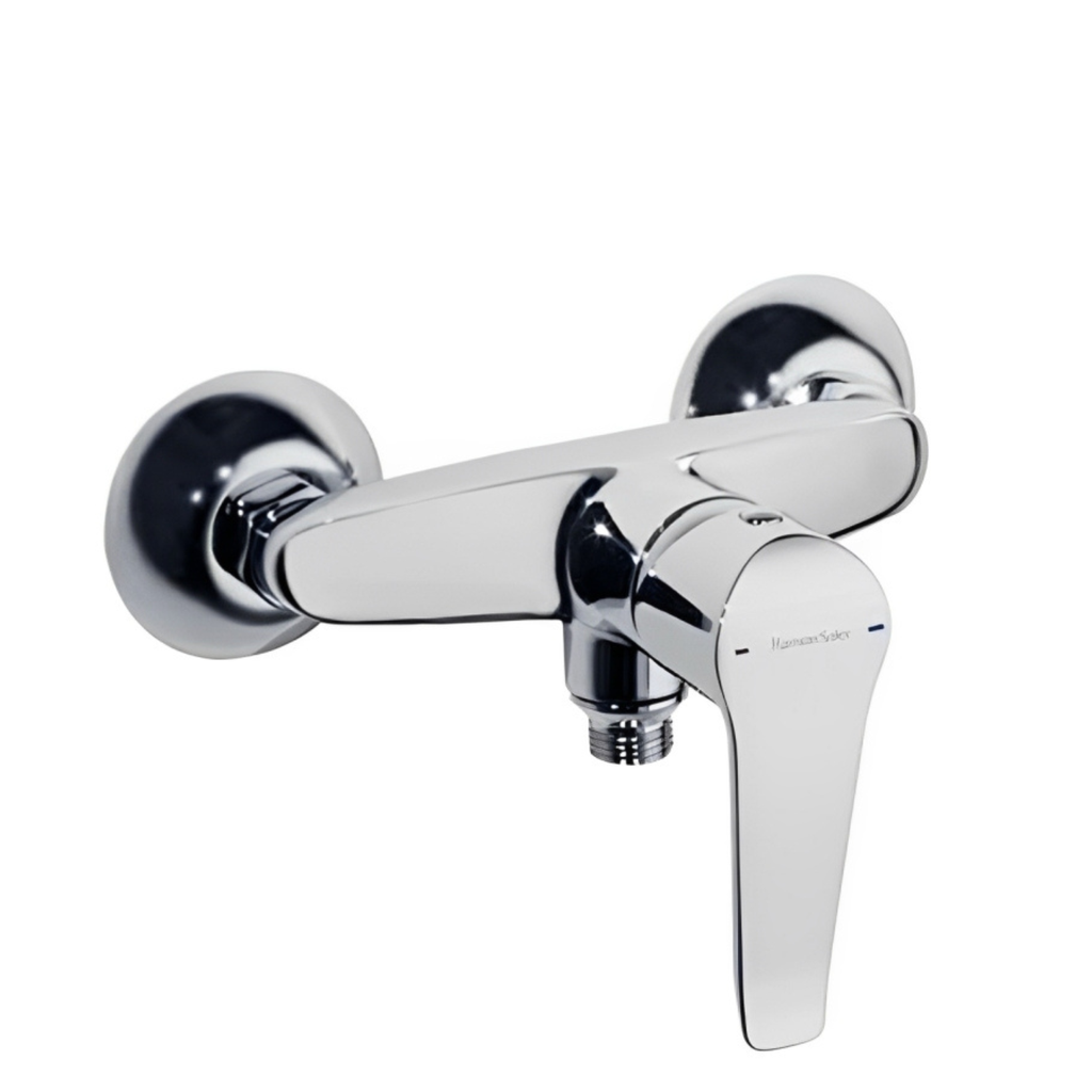 Grifería Ducha Monomando Externo Ypsilon Cromo 