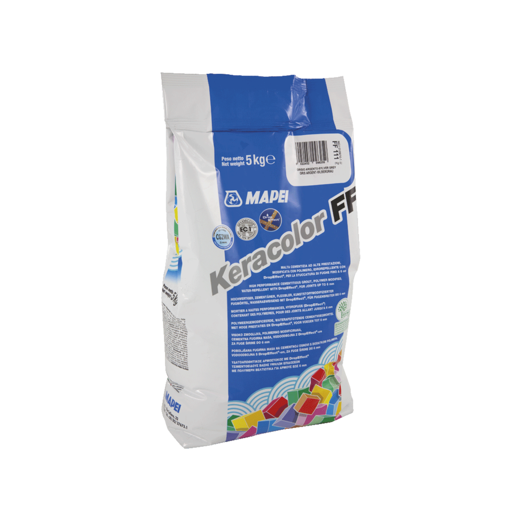 Fragüe Porcelanato y Cerámica Keracolor FF 100 Blanco 5 Kg