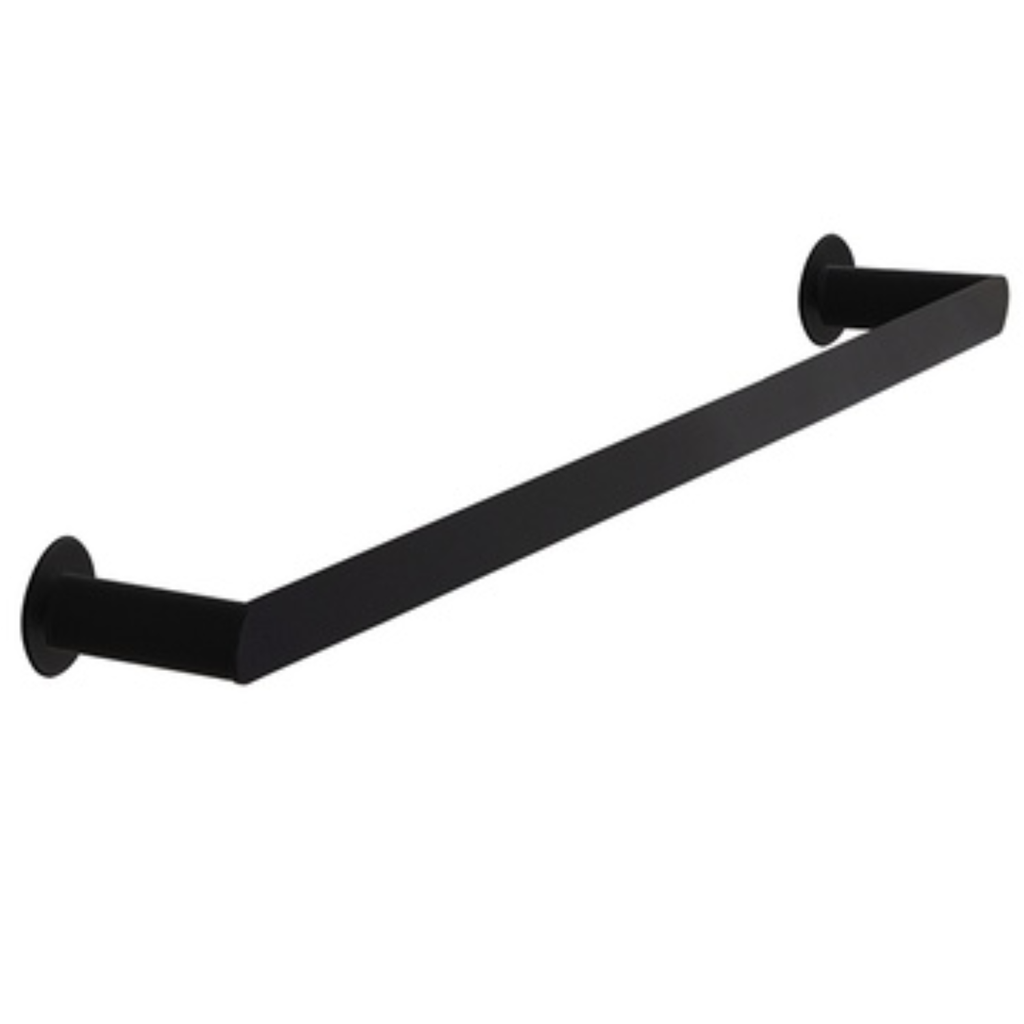 Toallero Barra Ergos Negro Mate 40 cm