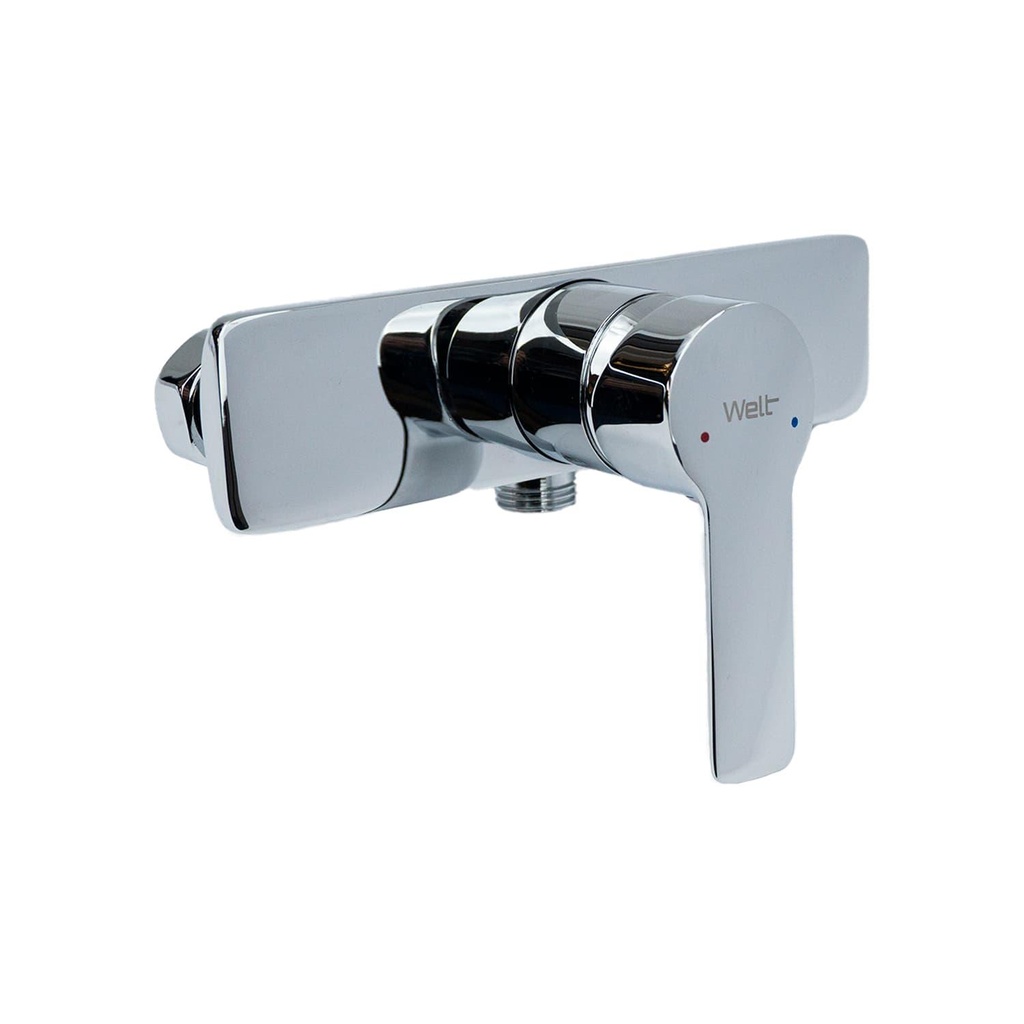 Grifería de Ducha Monomando Externo Welt 1 Cromo