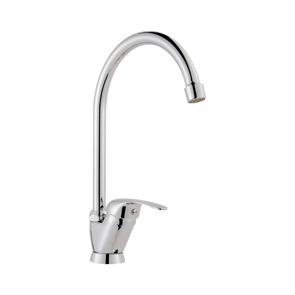 Grifería de Lavaplatos Treveris Caño Alto de 30 cm Cromo