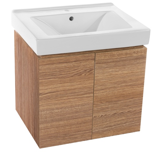 Mueble Vanitorio G912 Loza Grey 2 Puertas