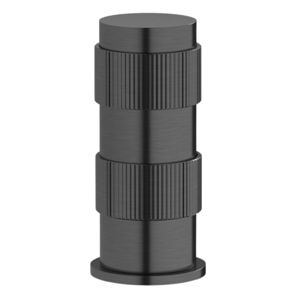 RX Mando de Lavamanos Dual Cromo Negro Cepillado 