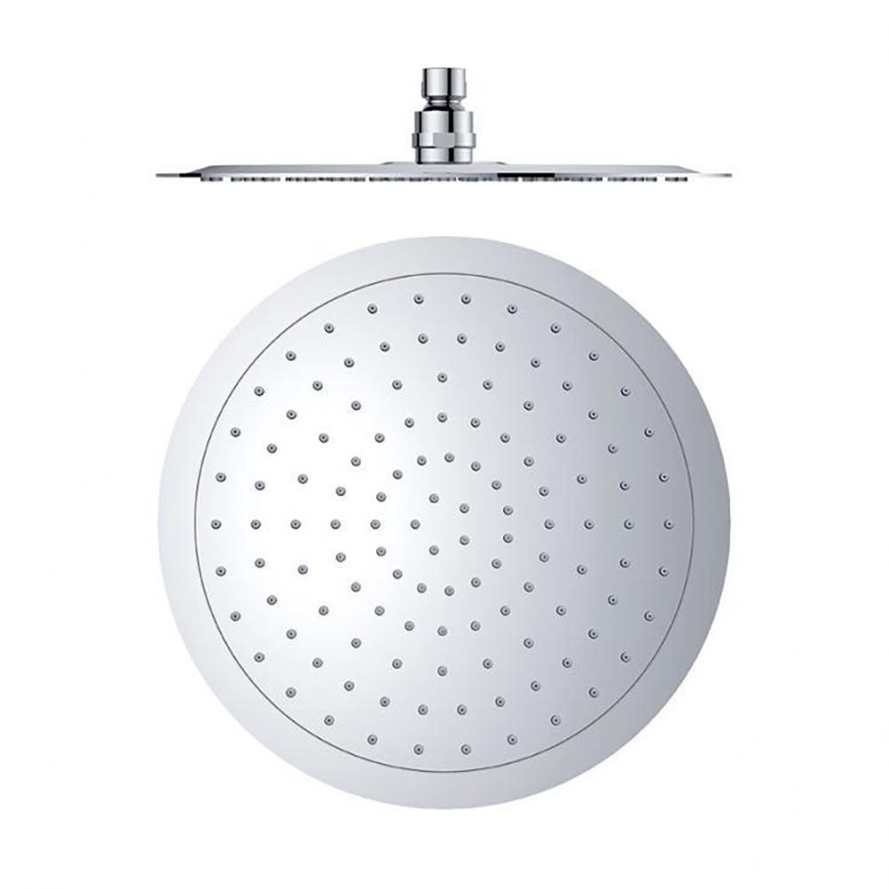 Plato de Ducha Estándar Circular 24 cm de diámetro Cromo