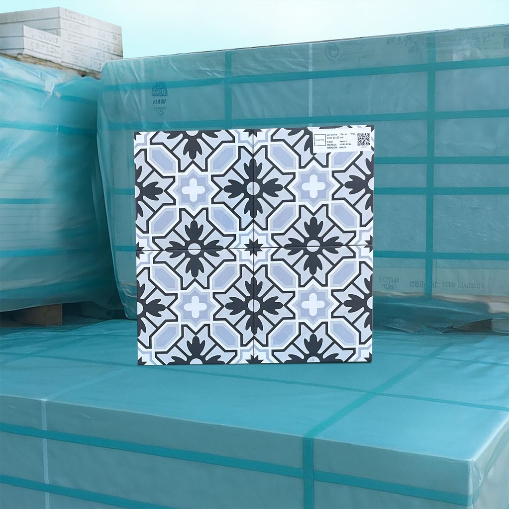 Cerámica Atrani Decor Vr46 Mate 20x20 cm