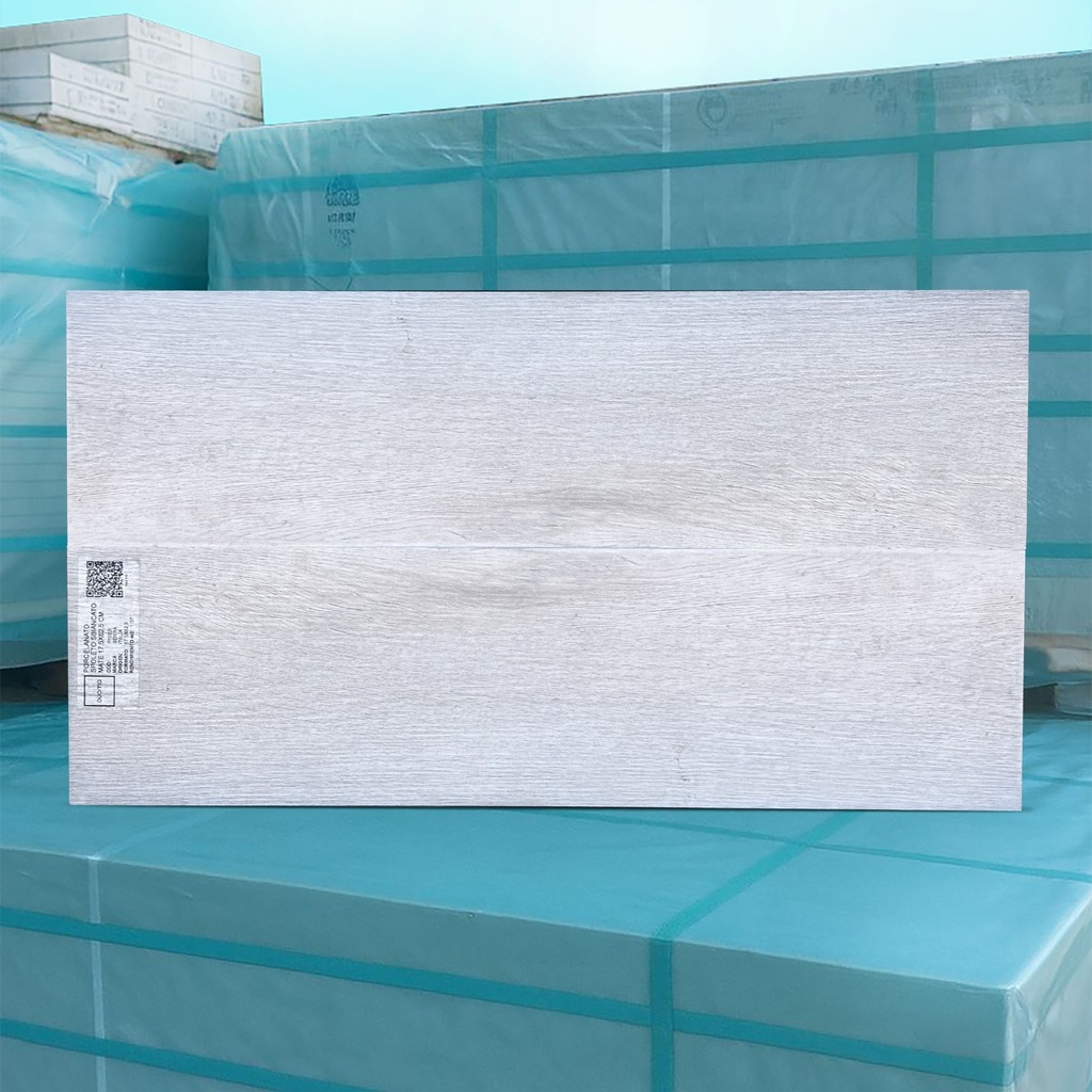 Porcelanato Spoleto Sbiancato Mate 17,5x62,5 cm