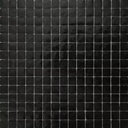 Mosaico De Vidrio En Malla Negro N10 Brillante 31.5x31.5 cm