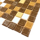 Venecita Degradé Café 30x30MM Jumbo Mod 2