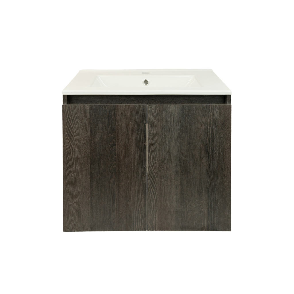 Mueble Vanitorio 60 Cm de 2 Puertas Espresso