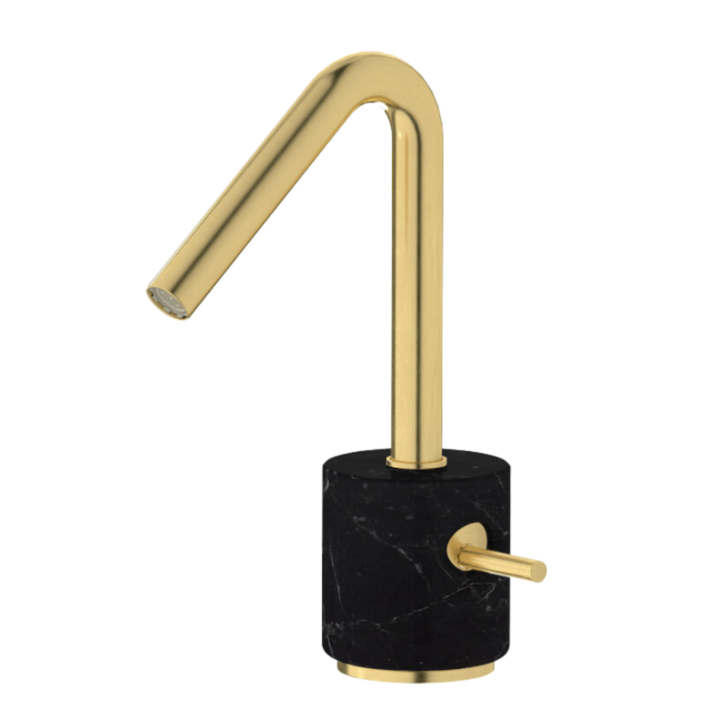 Grifería de Lavamanos Natural Marmo Brass 146mm