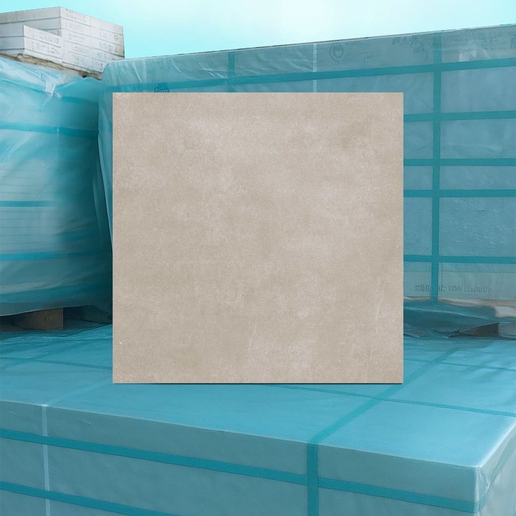 Porcelanato Plaster Sand Mate Rectificado 75x75 cm