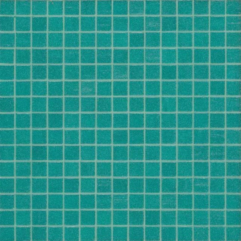 Mosaico De Vidrio En Malla Celeste M49 Brillante 31.5x31.5 cm