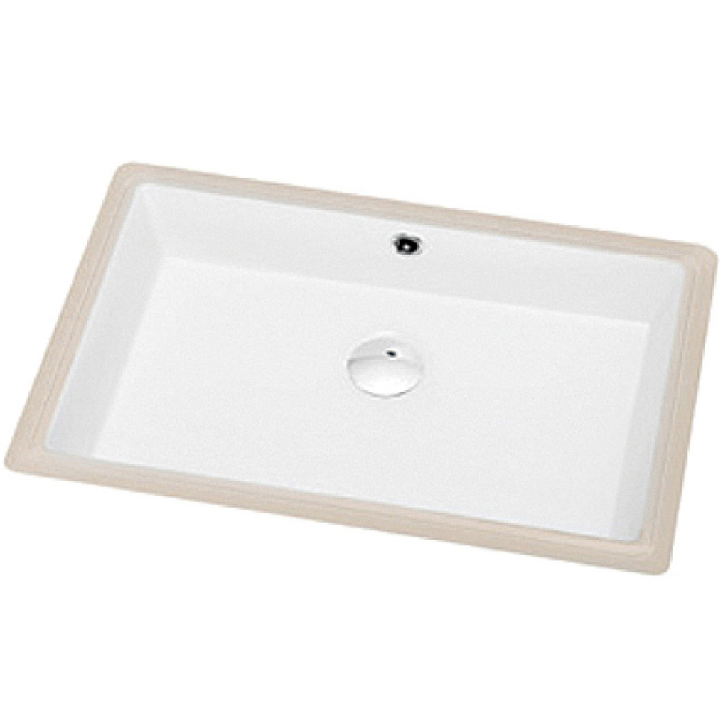 Lavamanos Rectangular Welt Bajo Cubierta 52x35,5x17 cm Blanco