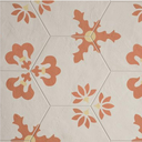 Porcelanato Terra Art Giglio Tramonto Mate 25x21,6 cm