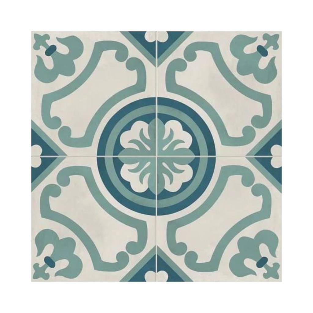 Porcelanato Terra Art Giglio Océano Mate 20x20 cm