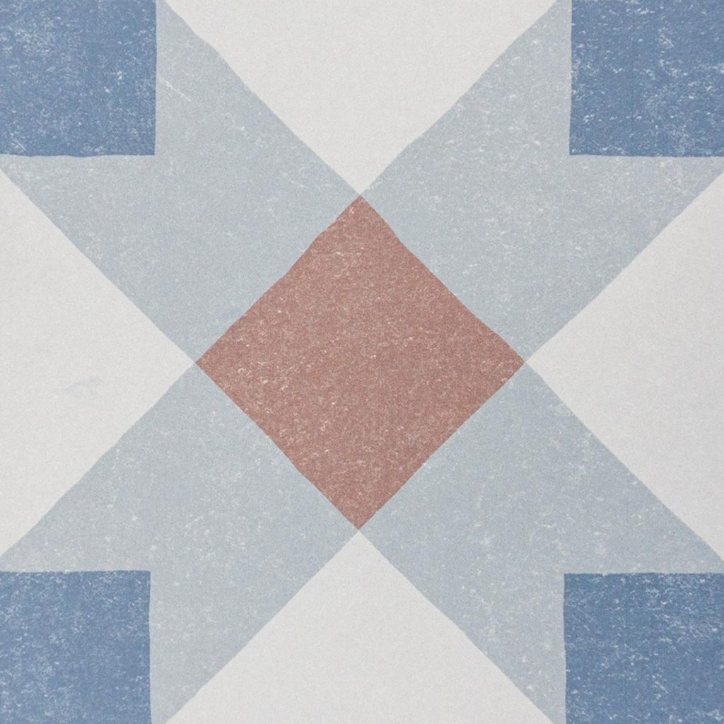 Porcelanato Tortona T2 Mate Rectificado 22X22 cm