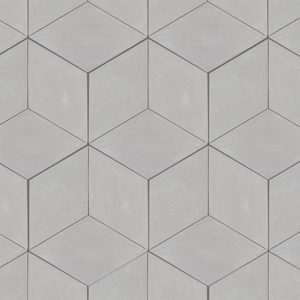 Porcelanato Ossidi Grigio Mate Rectificado 18,7x32,4 cm