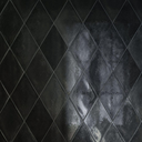 Porcelanato Ossidi Nero Brillante Rectificado 18,7x32,4 cm