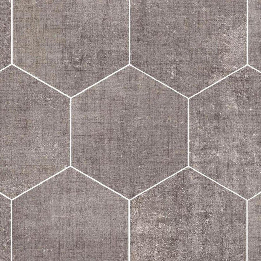 Porcelanato Textile Taupe Mate Rectificado 25x21,6 cm