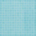 Mosaico De Vidrio En Malla Celeste C15 Brillabte 31.5x31.5 cm