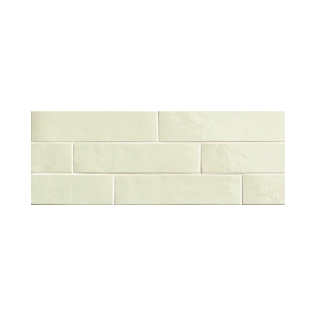 Porcelanato Bella Menta Brillante 7,5x30 cm