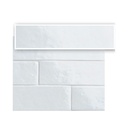 Porcelanato Bella Azurra Brillante 7,5x30 cm