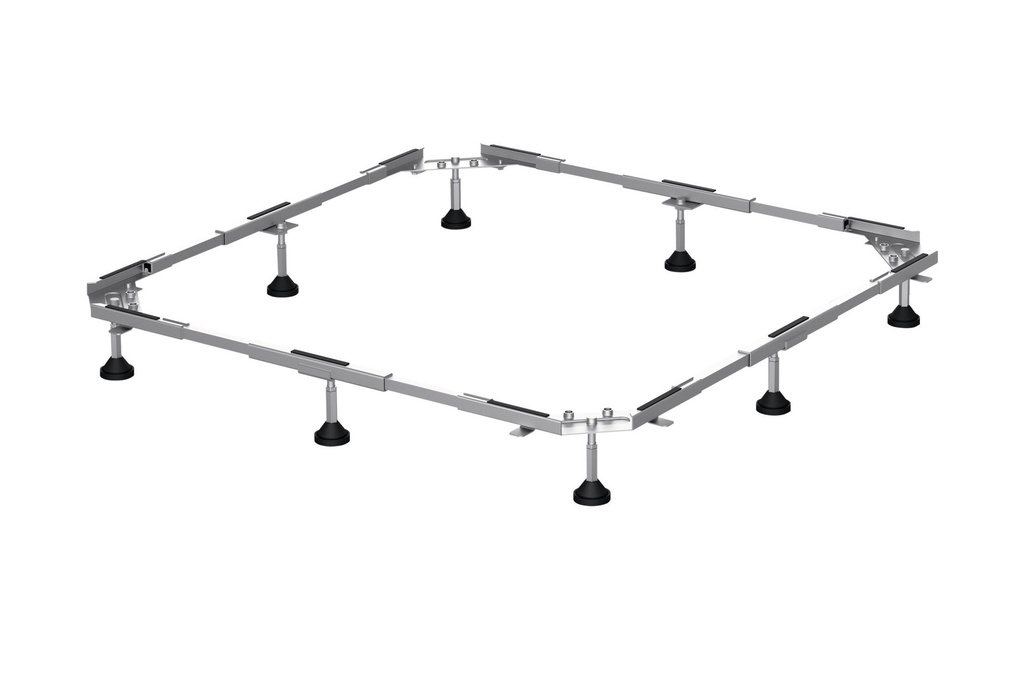 Sistema de Instalación de Pie Receptáculo 140x90 Cm