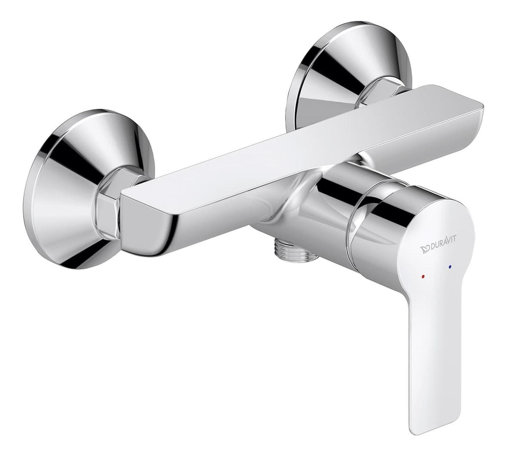 Grifería De Ducha Monomando Externo A.1 Cromo