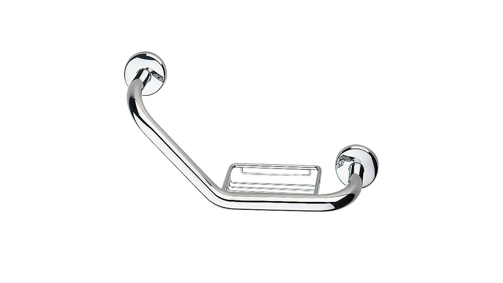 Barra de Seguridad con Jabonera Cromo