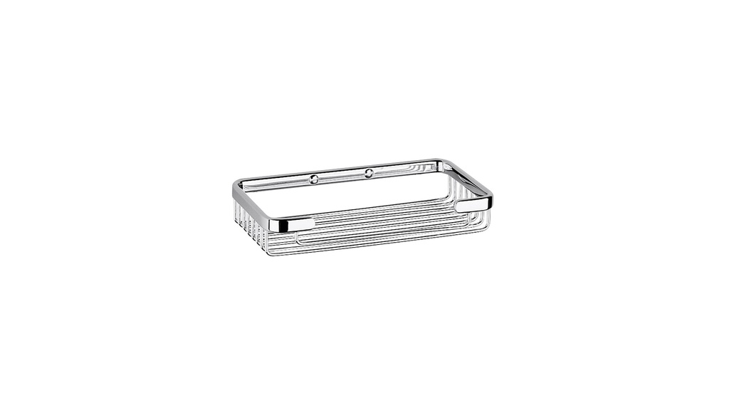 Jabonera Hotellerie 20x11.9 cm Cromo