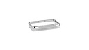 Jabonera Hotellerie 20x11.9 cm Cromo