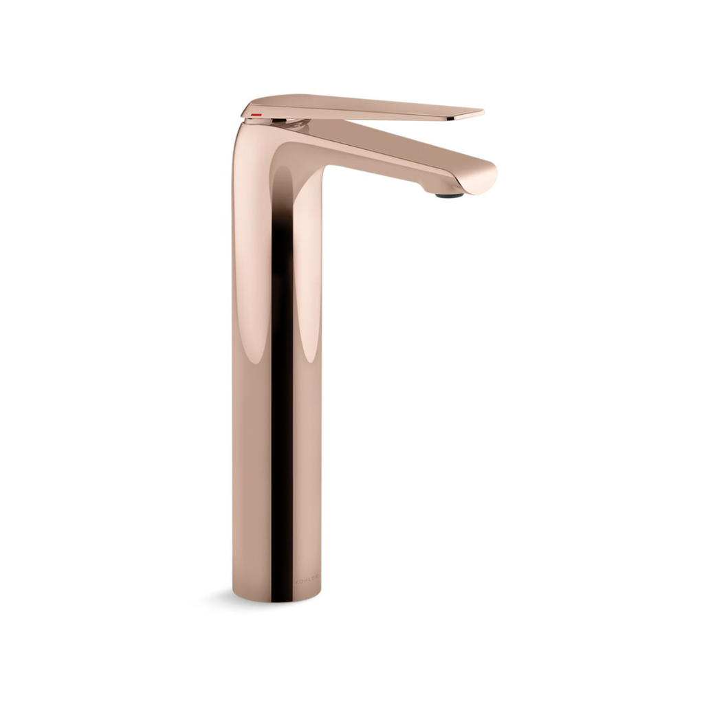 Grifería de Lavamanos Monomando Externo Avid Oro Rosa Brillante