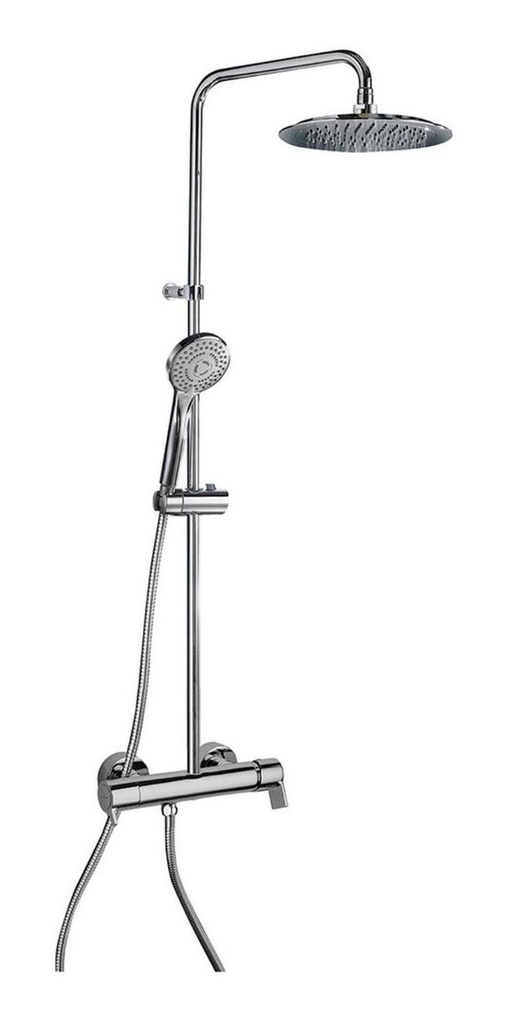 Columna De Ducha Blautherm Grandes Cromo