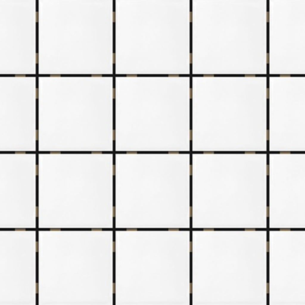 Malla Cerámica Galera Branco Mesh Brillante 7,5x7,5 cm