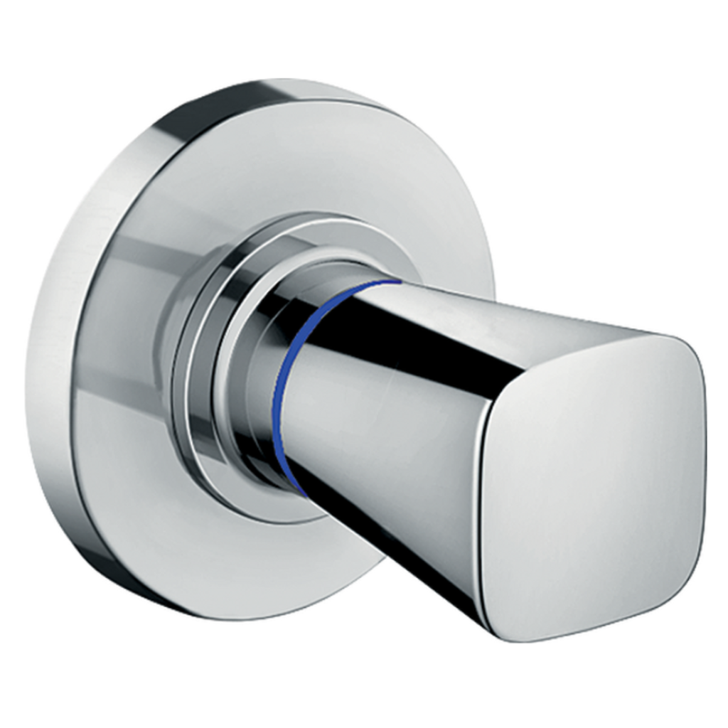 Llave de Paso Empotrada Logis Cromo