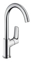 Grifería de Lavaplatos Logis Caño Alto 33,2 cm Cromo