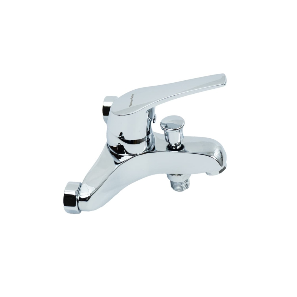 Grifería Tina Ducha Moonomando Externo Magma  Cromo