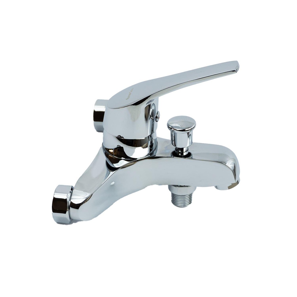 Grifería Tina Ducha Monomando Externo Magma Cromo