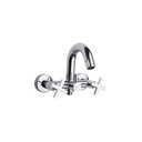 Grifería Tina Ducha Bimando Externo RS-Cross Cromo