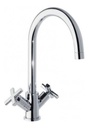 Grifería de Lavaplatos Rs-cross Caño Alto de 32 cm Cromo