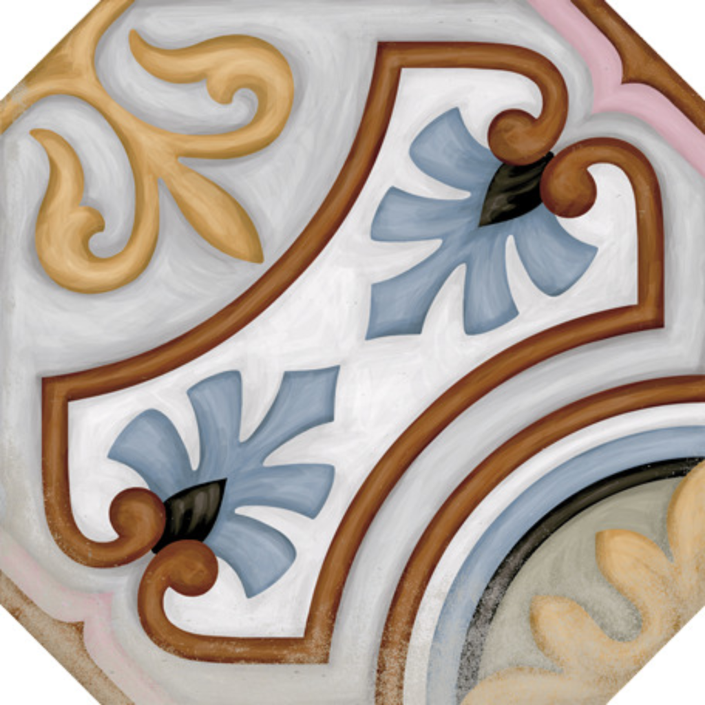 Porcelanato Diglas Multicolor Mate 20x20 cm